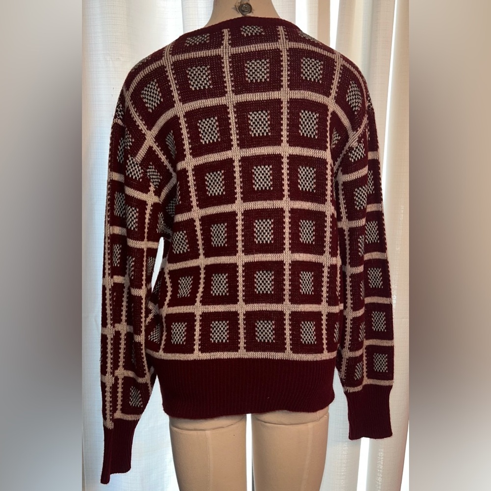 Vintage 70's Jockey Raps sweater size M [A-50] - Picture 4 of 7